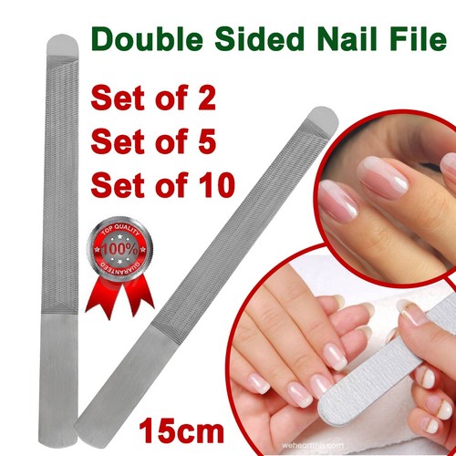 Stainless steel nail file - 6",