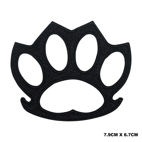 Knuckle duster logo - logo, iron/sew