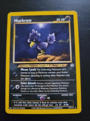 Pokemon tcg card 2000 neo - tcg,