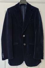Velvet Jacket Gents Navy Blue Size 36 Chest