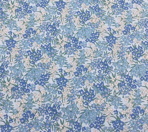 Liberty tana lawn remnant blue - remnant,