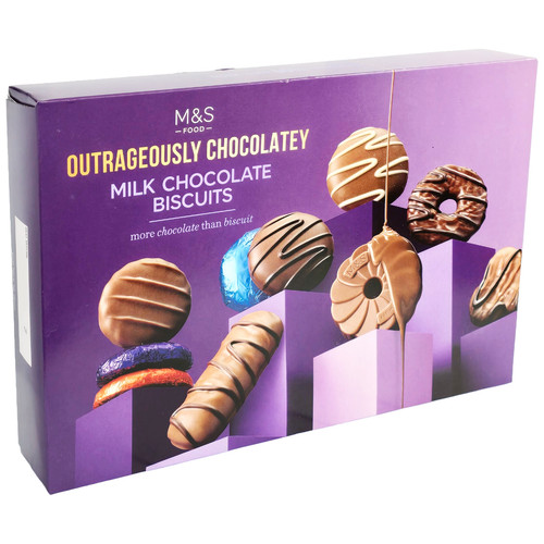 Milk chocolate biscuit - milk,
