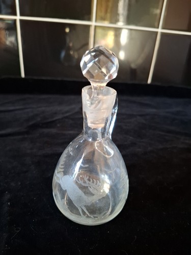 Old vintage cut - old, etched