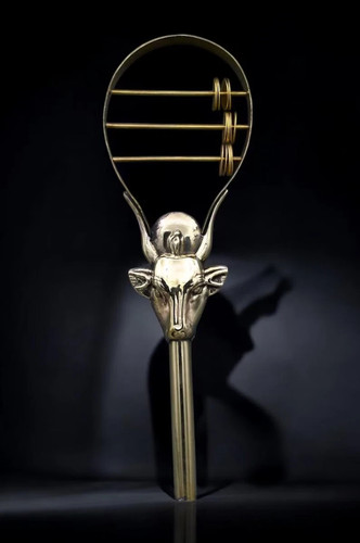 Authentic copper sistrum - copper, of