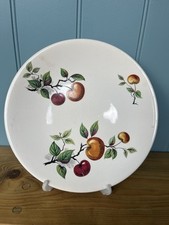 Vintage 1960’s Royal Worcester Evesham Autumn Fruit Apples Porcelain Plate China