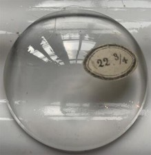 Verge pocket watch - glass,