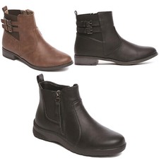 LADIES WOMENS WINTER PU