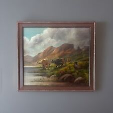 Framed Oil Painting On Canvas