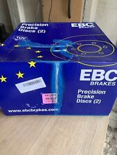 NEW EBC TURBO GROOVE FRONT DISCS PAIR PERFORMANCE DISCS OE QUALITY - GD1573