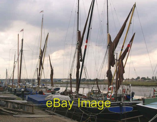 Photo 6x4 thames barges - photo,