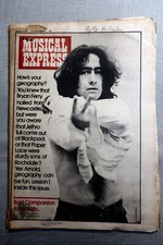 NEW MUSICAL EXPRESS 17th January 1976 ~ Bad Company ~ Gary Holton ~ Keith Moon!
