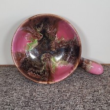 Vallauris pottery handled bowl - vallauris,