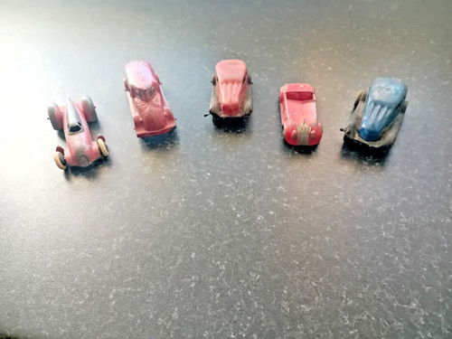 Vintage tin steel car toys - vintage,