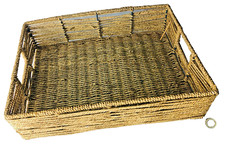 Storage Wicker Basket Weave