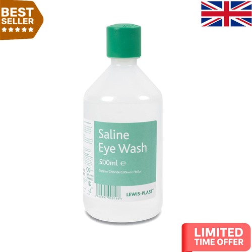 Saline eye wash solution - solution, 500ml