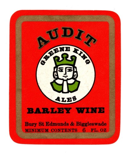 England vintage beer label - -,