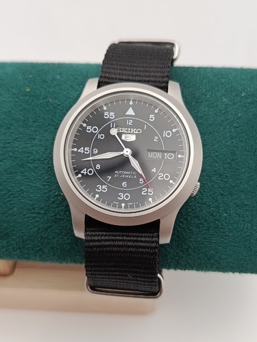 Seiko snk809k2 watch military - watch,