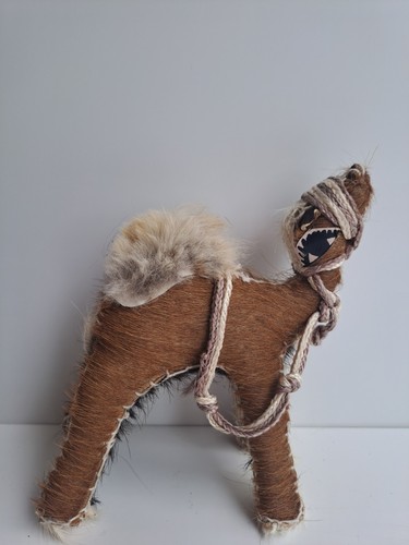 Handmade camel with leather - handmade,