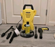 Karcher K2 Pressure Washer With copper coupling hose pipe and Car Kit Jet Wash