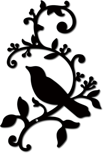 Metal bird wall - birds, on