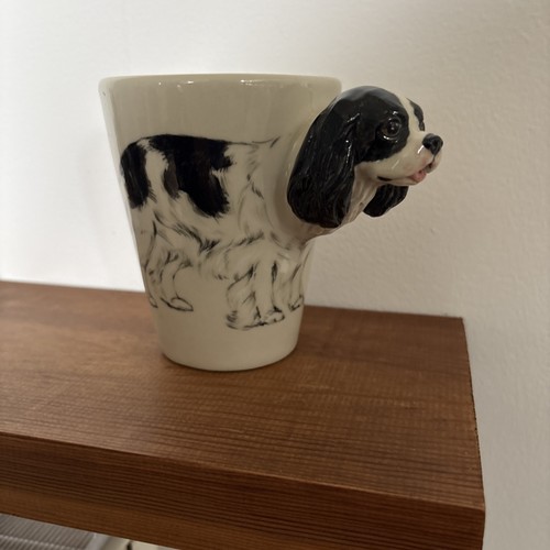 Blue witch ceramic cavalier - blue,