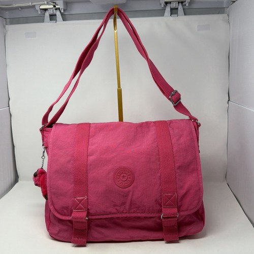 Kipling pink messenger laptop - pink,