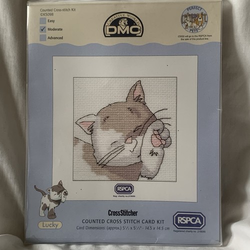 Dmc cross stitch kit lucky - stitch,