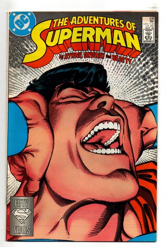 Adventures superman 438 - superman, #438