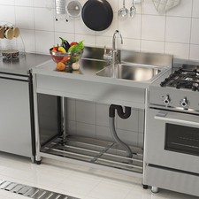 Stainless Steel Single Bowl