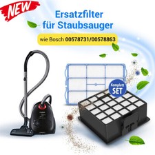 1Set HEPA Filter Pre Motor Filter For Bosch GL30 GL40 Series Vacuum Cleaners