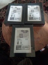 IKEA Black Photo Frames X 3 New 10x15cm