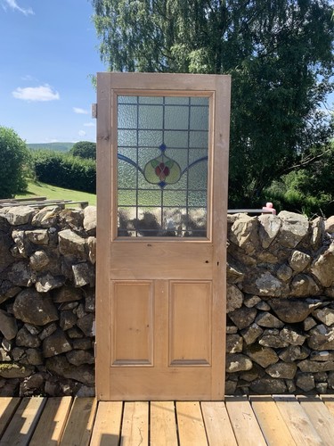 Old original victorian stained - original,