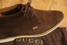 Gucci Brown Suede Chukka Boots