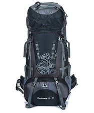KLZUOPT 80 LITRE RUCKSACK BACKPACK  WALKING HIKING CAMPING OUTDOORS COST £80