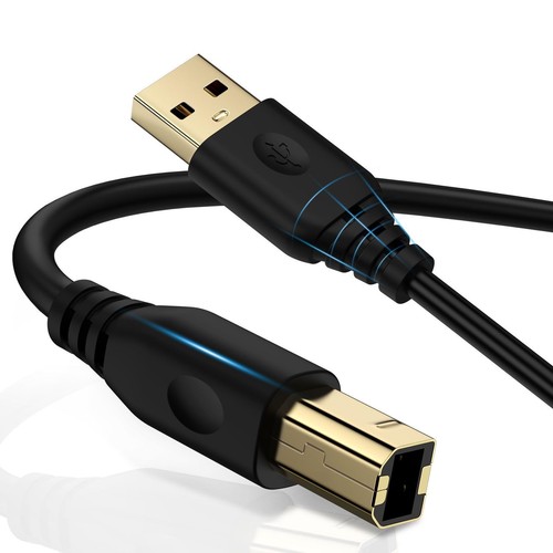 Usb printer cable 6ft type - usb,