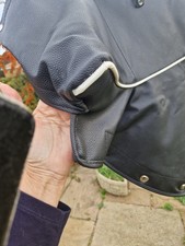 MGB Roadster - Black Leatherette set of Tonneau Covers  and New full car cover