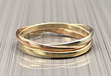 Vintage 9ct Gold Tri Colour