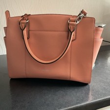Tignanello Salmon Pink leather Handbag
