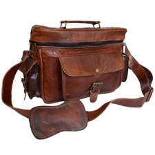Vintage Leather Messenger