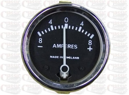Lucas type ammeter 8 black - lucas, 8-0-8