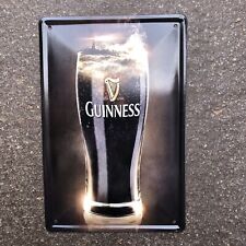 Guinness Pint Metal Sign New