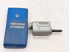 VINTAGE TRUMETER REVSPEED REV SPEED O METER