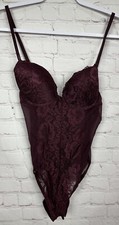 Marilyn Monroe Intimates lace mesh Lingerie Sexy Nightgown One Piece sz L GUC