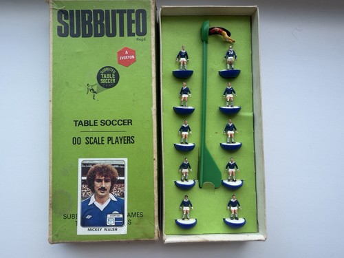 Vintage subbuteo table soccer - table,