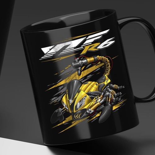 Coffee mug for yamaha yzf - for,