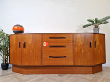G Plan Fresco Red Label Vintage Medium Teak Mid Century Danish Design Sideboard