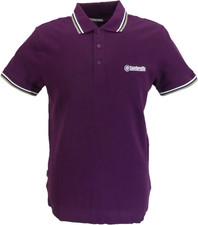 Lambretta Winter Bloom Retro Target Logo 100% Cotton Polo Shirts