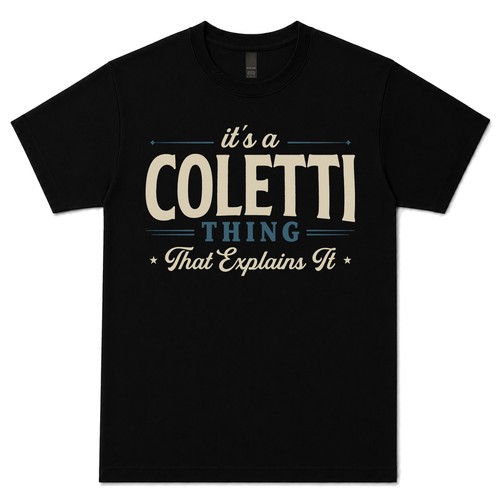 Coletti thing that - coletti,
