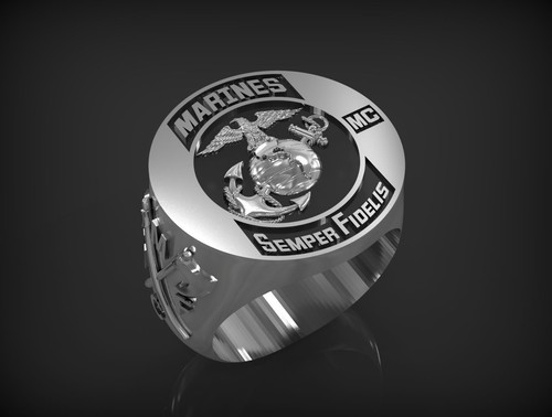 Oxidized men marines semper - oxidized,