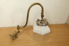 Antique brass gas lamp - antique,